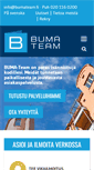 Mobile Screenshot of bumateam.fi